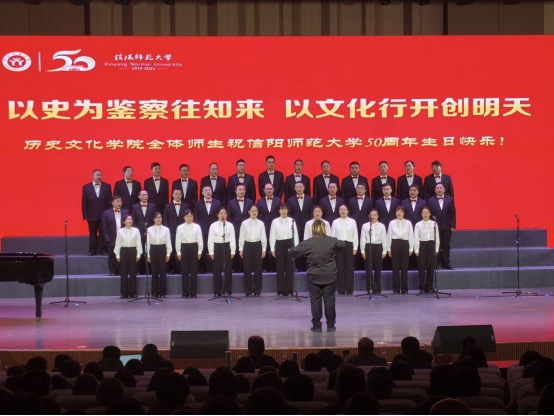 我院在“庆祝yl6809永利YL集团建校50周年教职工合唱比赛”中荣获二等奖